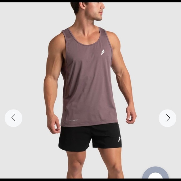 DOYOUEVEN pureMOTION Workout Tank Muscle T shirt in Deep Mauve size XL - Picture 11 of 11
